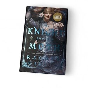 The Knight and the Moth Signed Barnes and Noble Edition Hardcover Book